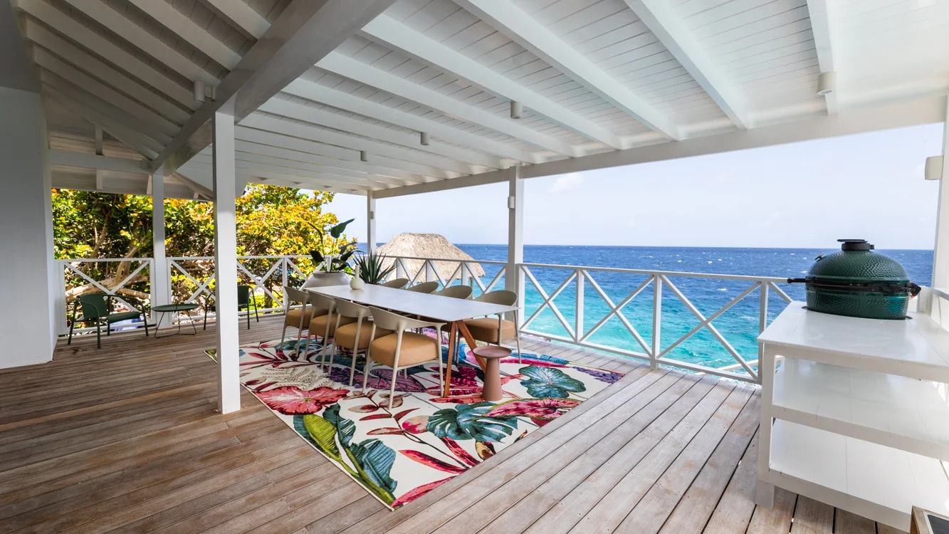 Villa Trankilo - loungen op het terras