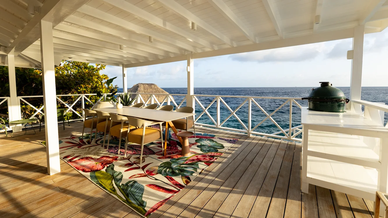 Villa Trankilo - veranda met loungehoek